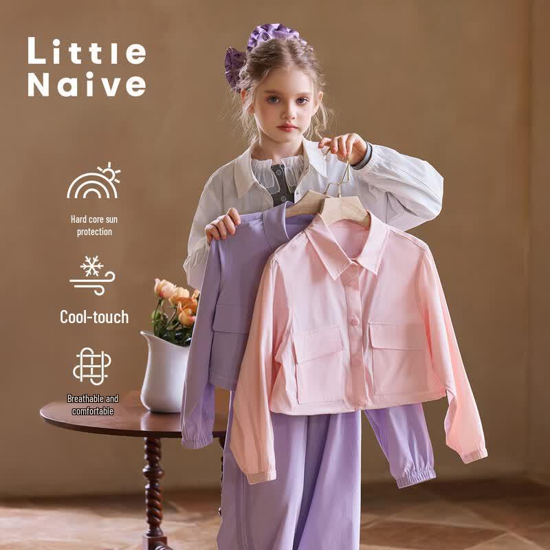 Little Naive Girls Cargo Pocket Sun Protection Jacket 150
Little Naive Girls Cargo Pocket Sun Protection Jacket 150