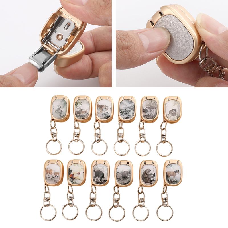Single Pack Folding Nail Clippers Handy Alloy Zodiac Nail Clippers Mini Splash-Proof Nail Clippers Keychain Multi-Style
Single Pack Folding Nail Clippers Handy Alloy Zodiac Nail Clippers Mini Splash-Proof Nail Clippers Keychain Multi-Style
