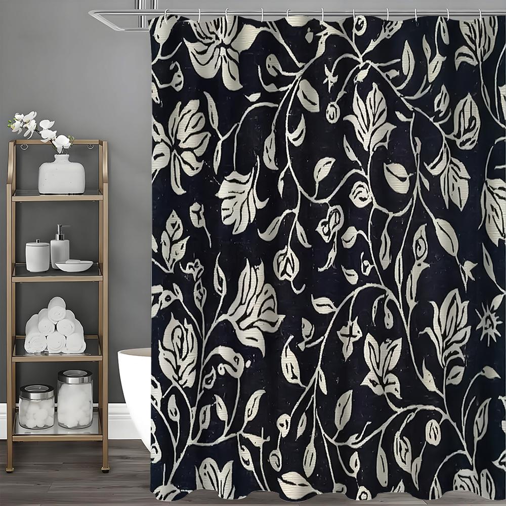 Цветочный декоративный узор занавеска для душа, декоративная занавеска для душа для ванной комнаты, водонепроницаемая занавеска для душа с крючками 90*180cm
Цветочный декоративный узор занавеска для душа, декоративная занавеска для душа для ванной комнаты, водонепроницаемая занавеска для душа с крючками 90*180cm