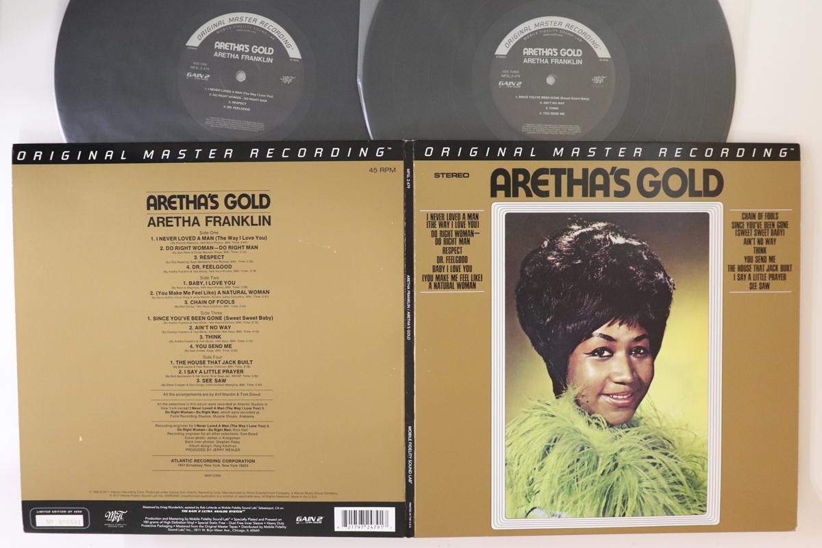LP Record ARETHA FRANKLIN - Aretha s Gold MFSL2479 MOBILE FIDELITY 2017 US Soul/Funk Used
LP Record ARETHA FRANKLIN - Aretha s Gold MFSL2479 MOBILE FIDELITY 2017 US Soul/Funk Used