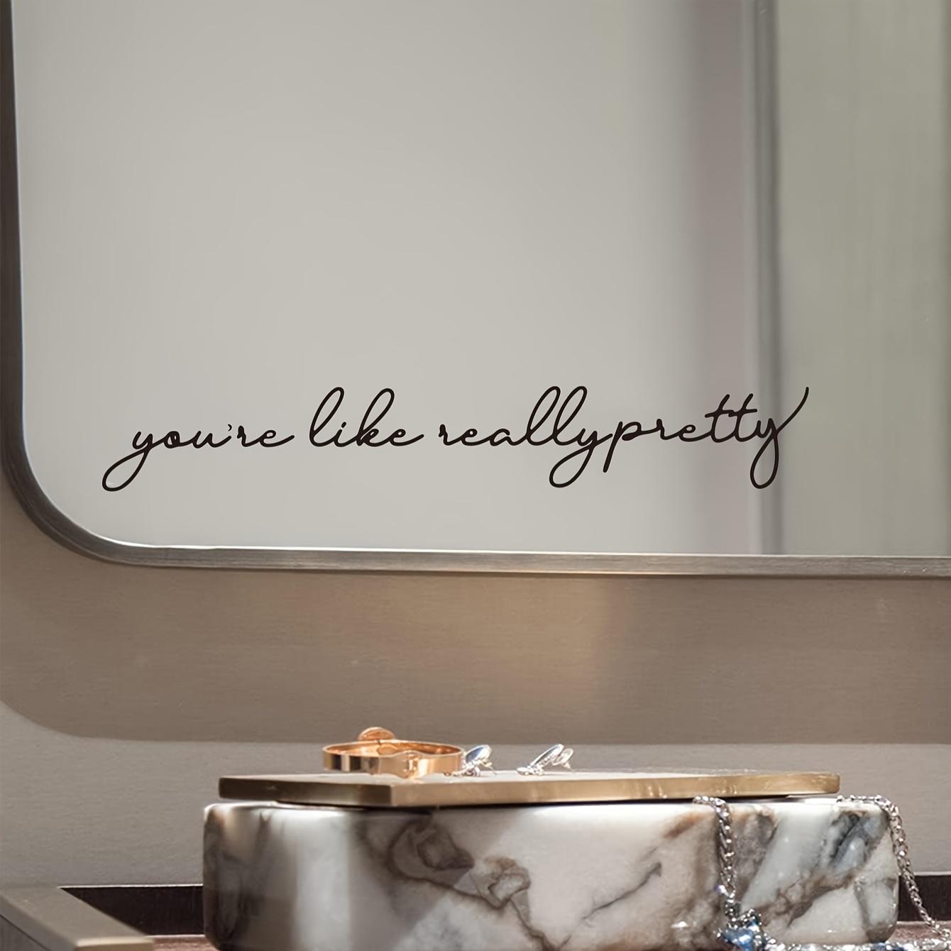 Decorative Wall Stickers for Home,, Perfect for Bathroom Mirrors and Home Decor. D
Decorative Wall Stickers for Home,, Perfect for Bathroom Mirrors and Home Decor. D