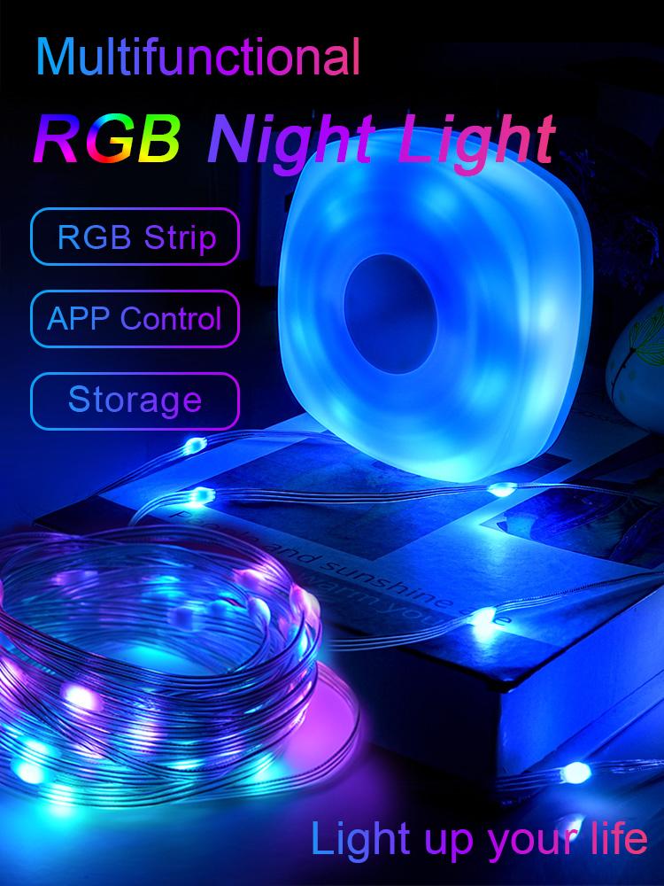 Светодиодный ночник RGB Кемпинговые гирлянды Уличные водонепроницаемые Smart APP Портативные складные USB зарядка Декоративное окружающее освещение хаки
Светодиодный ночник RGB Кемпинговые гирлянды Уличные водонепроницаемые Smart APP Портативные складные USB зарядка Декоративное окружающее освещение хаки