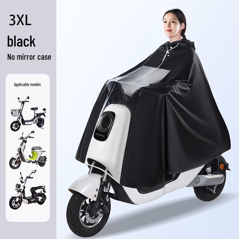 Electric Scooter Raincoat with Visible Dashboard
Electric Scooter Raincoat with Visible Dashboard