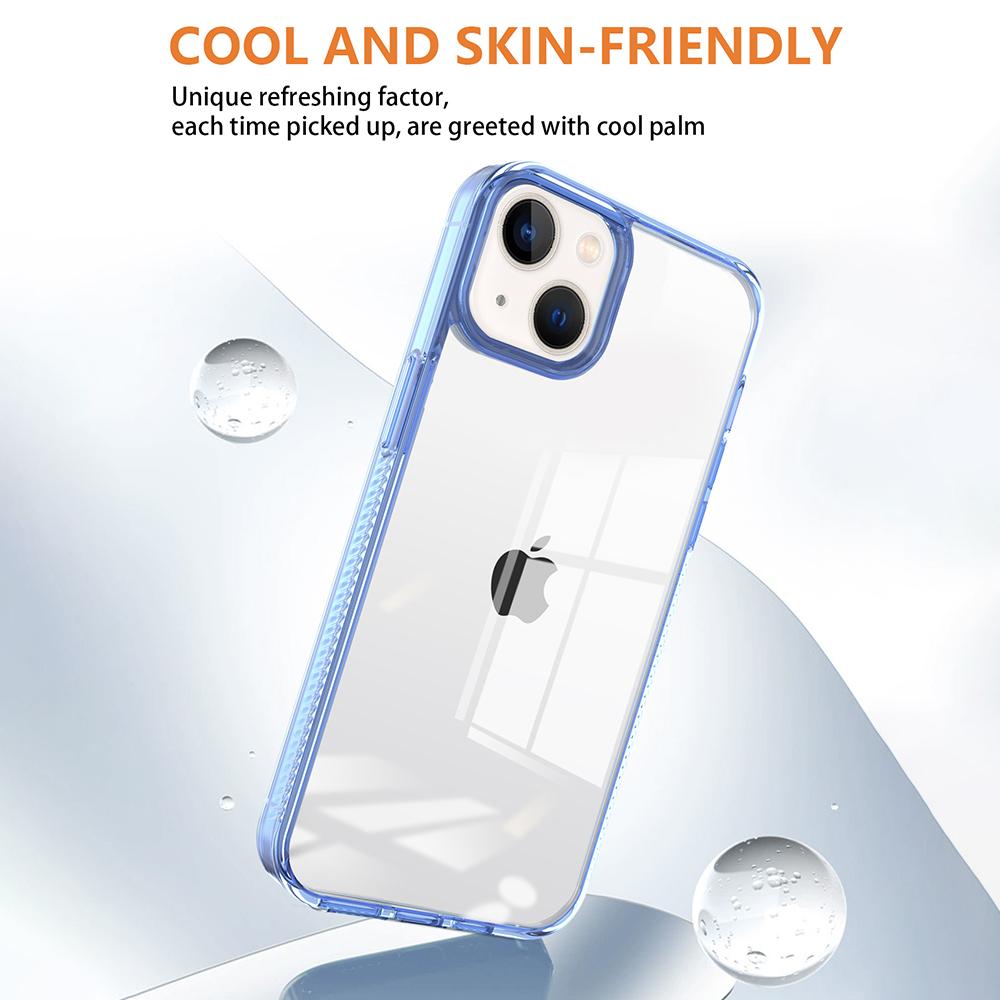 For iPhone 14/13 6.1 inch Clear Phone Case TPU PC Anti-Slip Drop-Proof Back Cover Pink
For iPhone 14/13 6.1 inch Clear Phone Case TPU PC Anti-Slip Drop-Proof Back Cover Pink