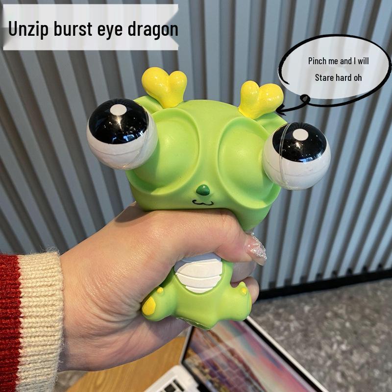 Unzip Burst Dragon Plush Toy: Staring Eye Little Dragon Man - Squeeze & Play Decompression Doll for Kids Standard
Unzip Burst Dragon Plush Toy: Staring Eye Little Dragon Man - Squeeze & Play Decompression Doll for Kids Standard