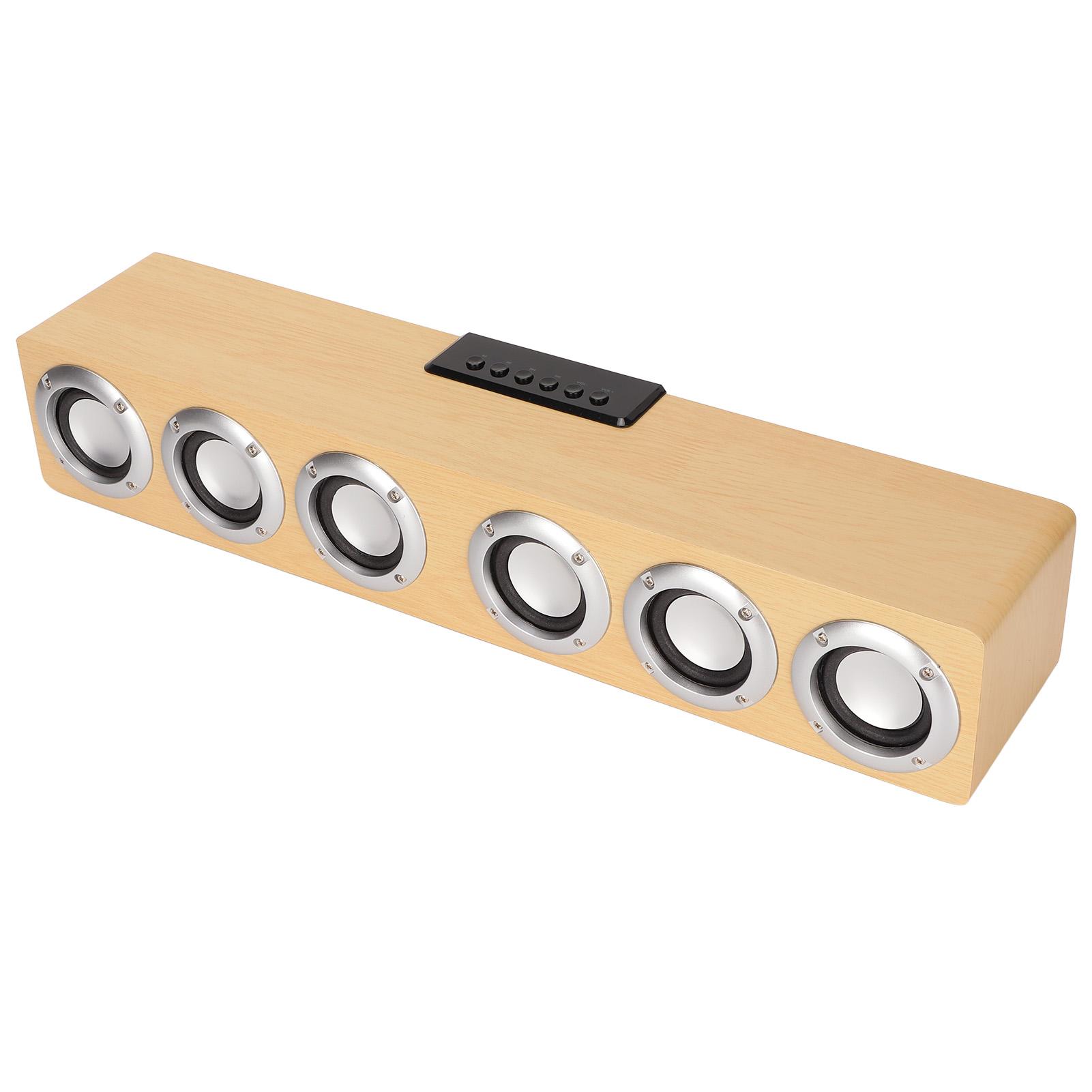 Bluetooth 5.0 Soundbar мощный басовый эффект многофункциональный беспроводной динамик для телефона планшета ПК черный жёлтый
Bluetooth 5.0 Soundbar мощный басовый эффект многофункциональный беспроводной динамик для телефона планшета ПК черный жёлтый