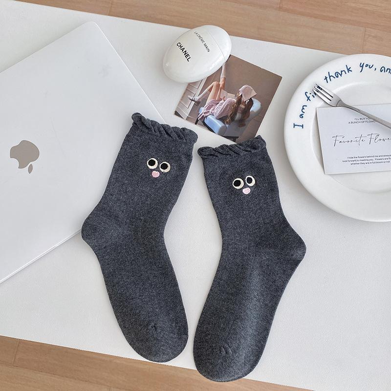 Леди Весна Милый Мультяшный Большие Глаза Впитывающие Пот Бесшовные Кружевные Плюшевые Носки 1 pair
Леди Весна Милый Мультяшный Большие Глаза Впитывающие Пот Бесшовные Кружевные Плюшевые Носки 1 pair