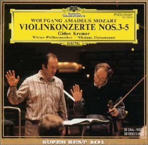 CD KREMER (GIDON), MOZART, ARNONCOURT - Mozart: Violin Concerto No. 3 in G POCG50046 Japan Classical Used
CD KREMER (GIDON), MOZART, ARNONCOURT - Mozart: Violin Concerto No. 3 in G POCG50046 Japan Classical Used