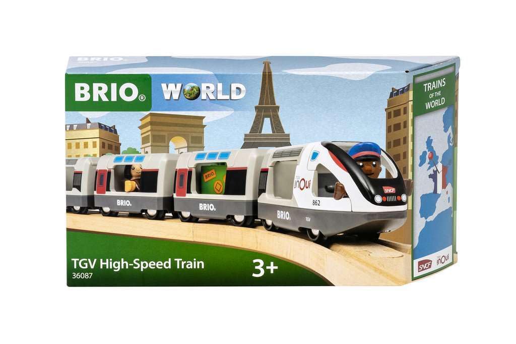 BRIO World 36087 Поезда мира TGV Hochgeschwindigkeitszug Spielzeuglok Kinder ab 3 Jahren - | шерсть
BRIO World 36087 Поезда мира TGV Hochgeschwindigkeitszug Spielzeuglok Kinder ab 3 Jahren - | шерсть