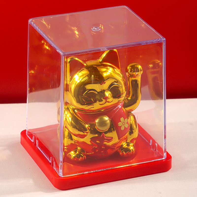 Solar Lucky Cat Automatically Beckons Rich Cat Home Desktop Decoration Cashier Front Desk Car Ornament 8016-Gold
Solar Lucky Cat Automatically Beckons Rich Cat Home Desktop Decoration Cashier Front Desk Car Ornament 8016-Gold