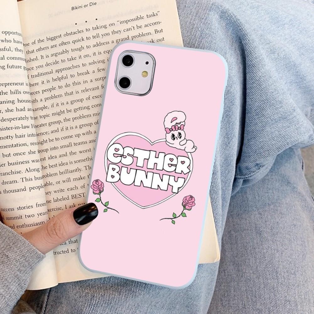 Esther Cute Bunny Phone Case For IPhone 14 11 12 13 Mini Pro Xs Max 8 7 6 6S Plus X XR Solid Candy Color Case iphone 14pro max
Esther Cute Bunny Phone Case For IPhone 14 11 12 13 Mini Pro Xs Max 8 7 6 6S Plus X XR Solid Candy Color Case iphone 14pro max
