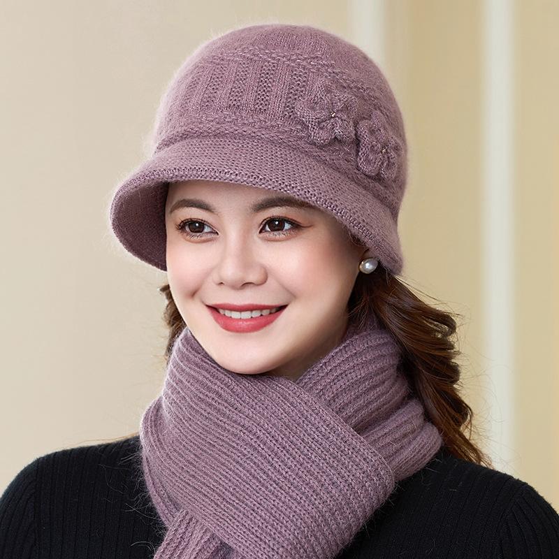 Зимняя бархатная теплая шапка для пожилых людей среднего возраста, шерстяная шапка из кроличьей шерсти, ветрозащитная для мам
Зимняя бархатная теплая шапка для пожилых людей среднего возраста, шерстяная шапка из кроличьей шерсти, ветрозащитная для мам