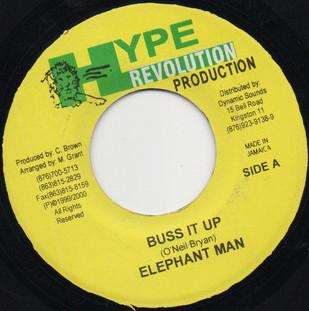 7inch Record ELEPHANT MAN - Buss It Up NONE Hype Revolution 2000 Jamaica Reggae, Ska & Dub Used
7inch Record ELEPHANT MAN - Buss It Up NONE Hype Revolution 2000 Jamaica Reggae, Ska & Dub Used