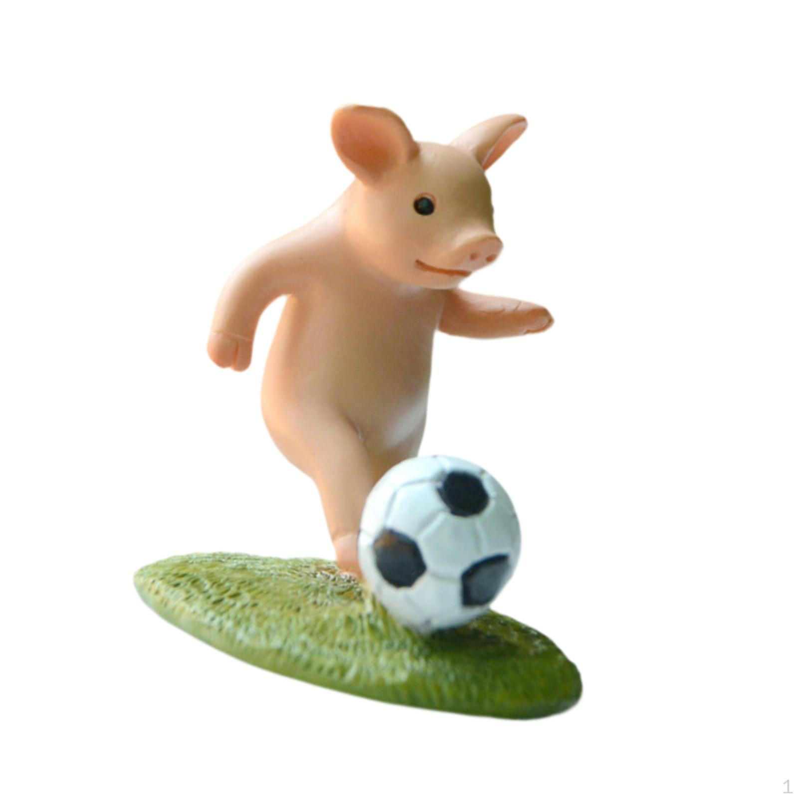 Миниатюрная фигурка свиньи, садовая статуэтка, мини-украшение для кухни football
Миниатюрная фигурка свиньи, садовая статуэтка, мини-украшение для кухни football