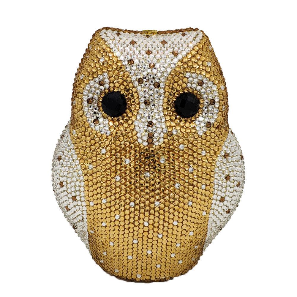Owl Shape Women Full Diamond Evening Clutches Crystal Bags Luxury Ladies Wedding Purse Dinner Banquest Minaudiere Party Handbags 15cmX11.5cmX7cm
Owl Shape Women Full Diamond Evening Clutches Crystal Bags Luxury Ladies Wedding Purse Dinner Banquest Minaudiere Party Handbags 15cmX11.5cmX7cm