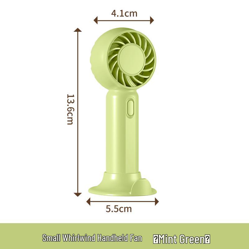Rechargeable Silent Mini Fan: Portable High-Speed Handheld Fan for Students 138*58*47mm зелёный
Rechargeable Silent Mini Fan: Portable High-Speed Handheld Fan for Students 138*58*47mm зелёный