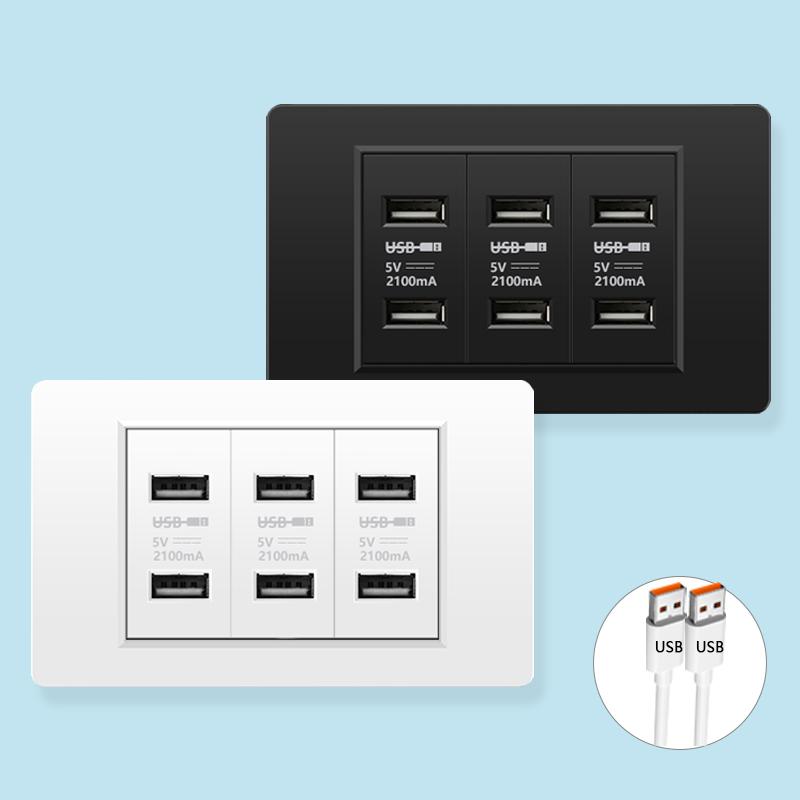 118 Тип Бразилія Корея Універсальна настінна розетка usb, порт зарядки білої панелі ПК, США Італія Чилі Подвійна розетка USB 2,1 A 5 В Black 2USB
118 Тип Бразилія Корея Універсальна настінна розетка usb, порт зарядки білої панелі ПК, США Італія Чилі Подвійна розетка USB 2,1 A 5 В Black 2USB