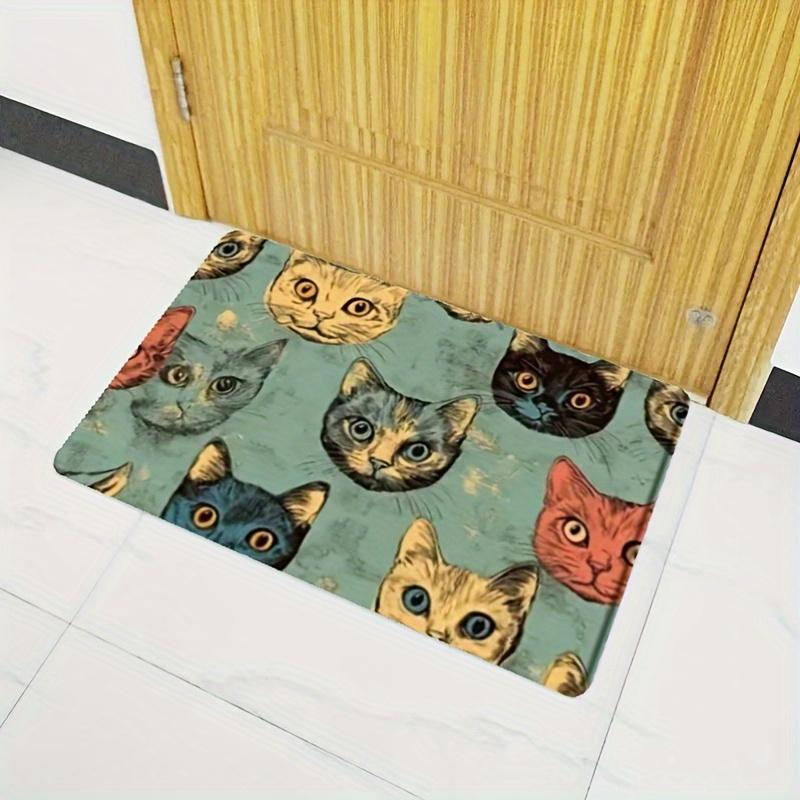 Cartoon Cat Claw Printed Carpet Mat - Black Orange Cat Anti Slip Carpet Suitable for Living Room Bedroom and Home Decoration 40x60cm
Cartoon Cat Claw Printed Carpet Mat - Black Orange Cat Anti Slip Carpet Suitable for Living Room Bedroom and Home Decoration 40x60cm