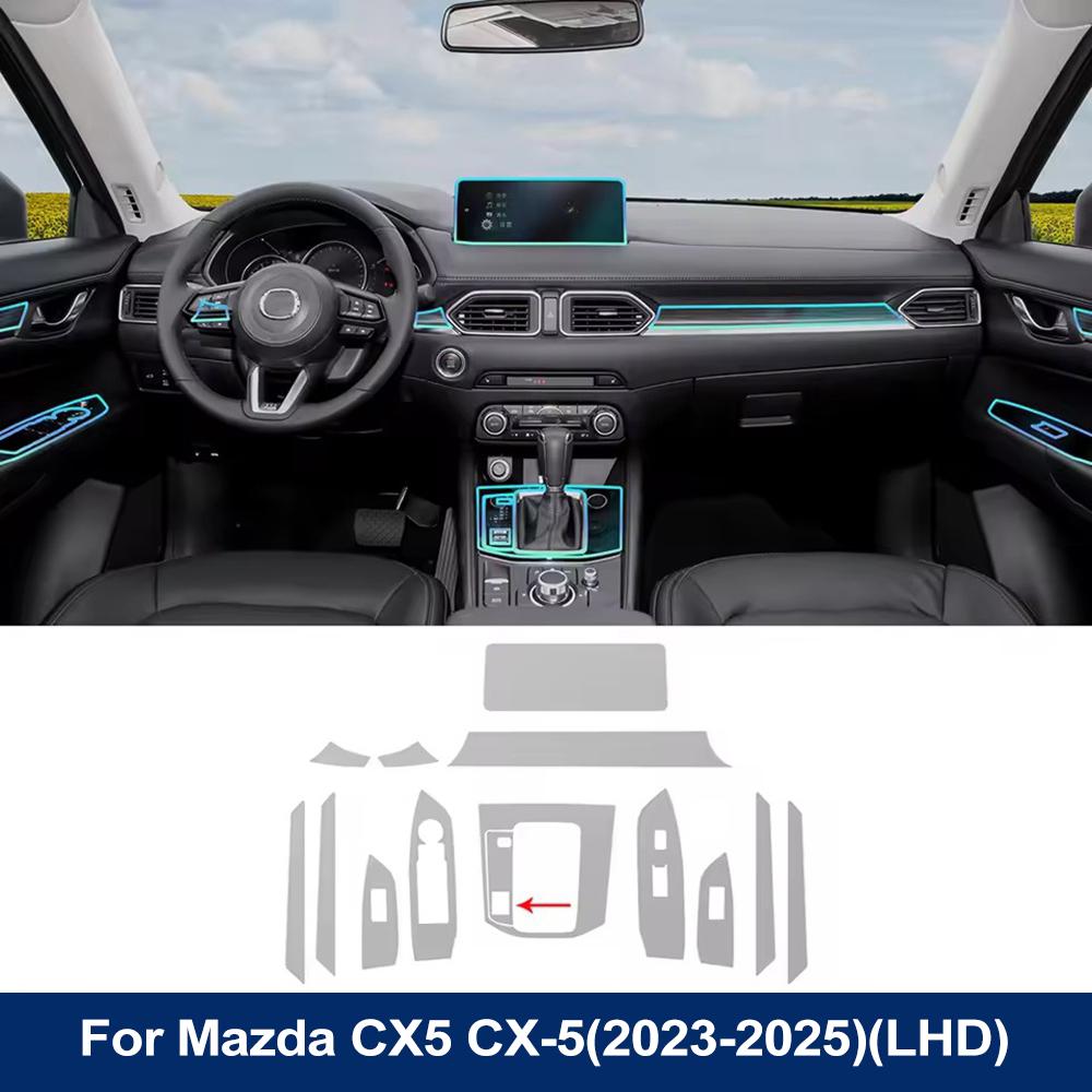 Захисна плівка для салону автомобіля для Mazda CX-5 CX5 2017-2026 Вирізана за розміром плівка TPU проти подряпин Панель приладів Навігація Прозора кришка
Захисна плівка для салону автомобіля для Mazda CX-5 CX5 2017-2026 Вирізана за розміром плівка TPU проти подряпин Панель приладів Навігація Прозора кришка