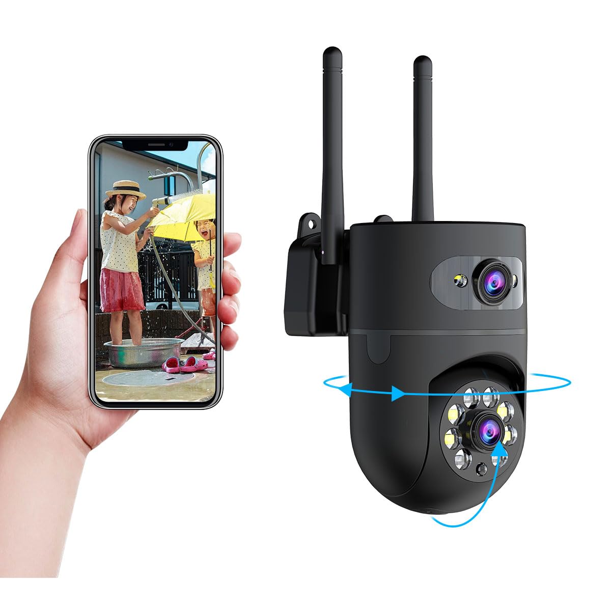 Security surveillance pet 3 network full indoor nighttime color monitoring automatic black camera, camera, camera, megapixels, Wi-Fi camera, HD,
Security surveillance pet 3 network full indoor nighttime color monitoring automatic black camera, camera, camera, megapixels, Wi-Fi camera, HD,