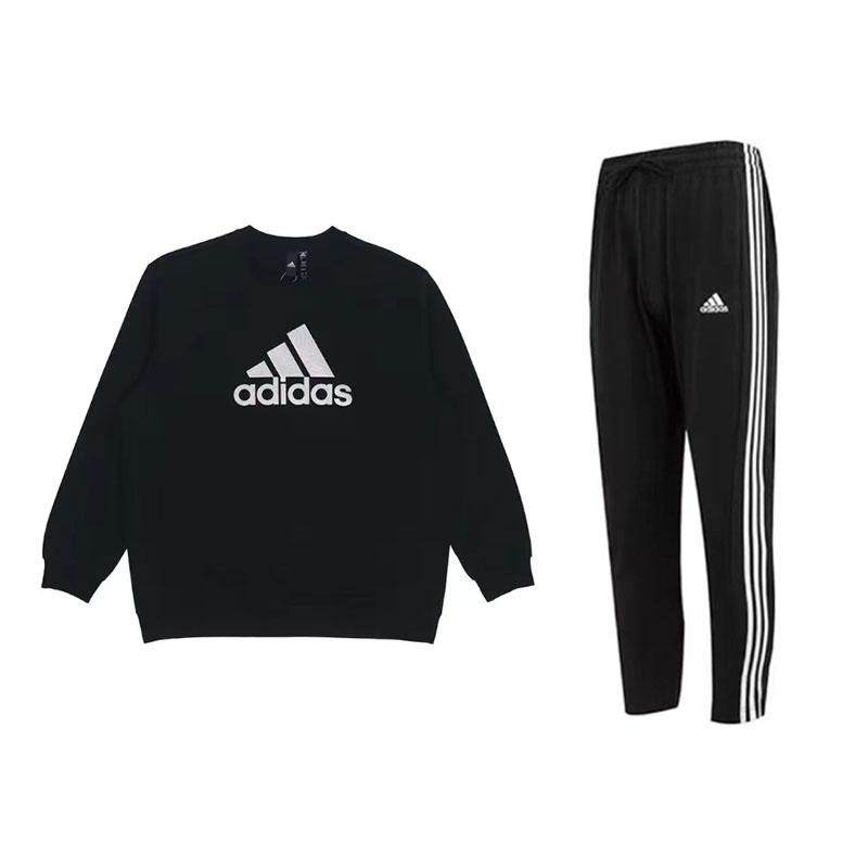 Adidas Универсальный пуловер с буквенным узором, топ с длинными рукавами и средней талией, длинные брюки, комплект с капюшоном, мужские комплекты, черный цвет HM2960+IC0044 M
Adidas Универсальный пуловер с буквенным узором, топ с длинными рукавами и средней талией, длинные брюки, комплект с капюшоном, мужские комплекты, черный цвет HM2960+IC0044 M