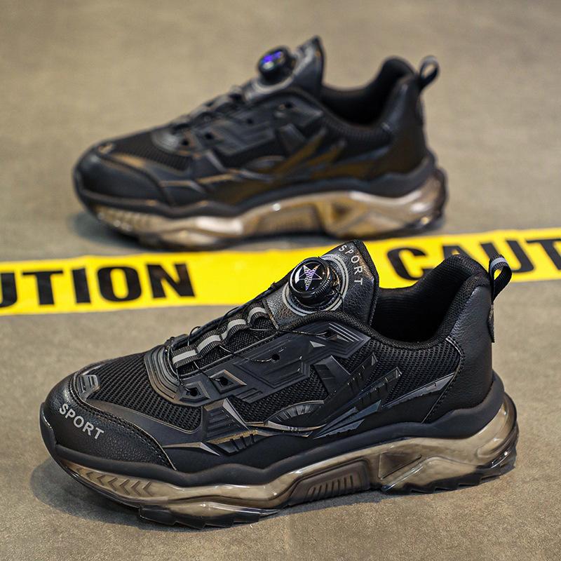 Spring and winter autumn rotating button dad shoes trendy young and middle school students free lace-free sneakers 45 чорний
Spring and winter autumn rotating button dad shoes trendy young and middle school students free lace-free sneakers 45 чорний