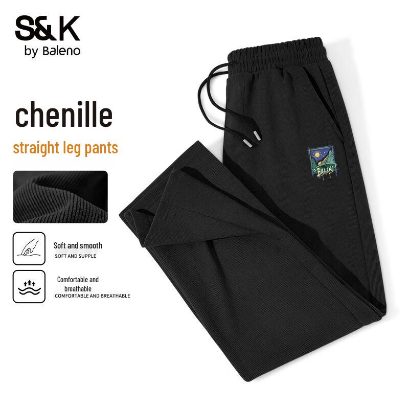 Baleno Men s S&K Chenille Straight-Leg Casual Pants L
Baleno Men s S&K Chenille Straight-Leg Casual Pants L