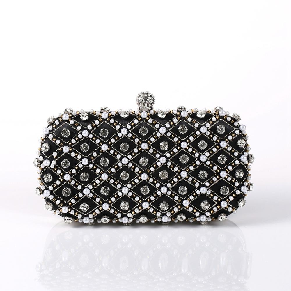Luxury Embroidered Diamonds Evening Bags Fashion Ladies Banquet Prom Dress Beading Handbags Purse Wedding Clutch Bag Shoulder чёрный
Luxury Embroidered Diamonds Evening Bags Fashion Ladies Banquet Prom Dress Beading Handbags Purse Wedding Clutch Bag Shoulder чёрный
