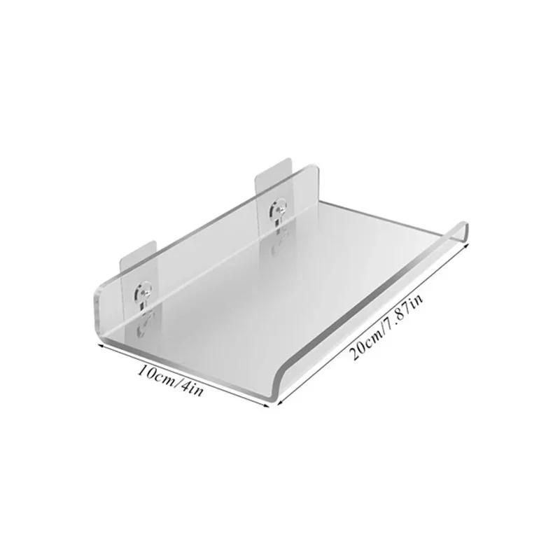 Прозрачная акриловая плавающая полка, самоклеящаяся полка для хранения игрушек, настенных украшений, книжная полка, держатель для дозатора мыла в ванной комнате, стойки
Прозрачная акриловая плавающая полка, самоклеящаяся полка для хранения игрушек, настенных украшений, книжная полка, держатель для дозатора мыла в ванной комнате, стойки