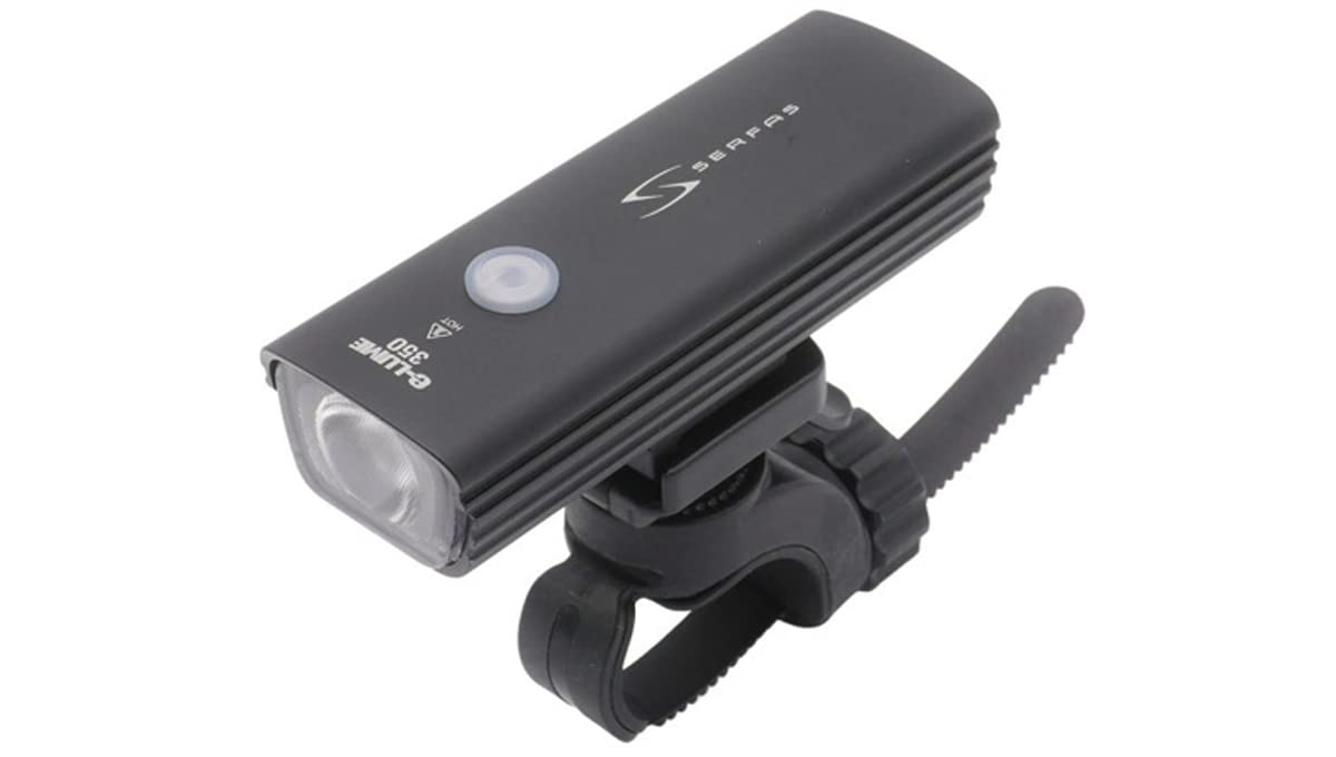 SERFAS Bicycle LED Headlight Aluminum Body Rechargeable USL USB-C plus-350 (350 Lumens)
SERFAS Bicycle LED Headlight Aluminum Body Rechargeable USL USB-C plus-350 (350 Lumens)