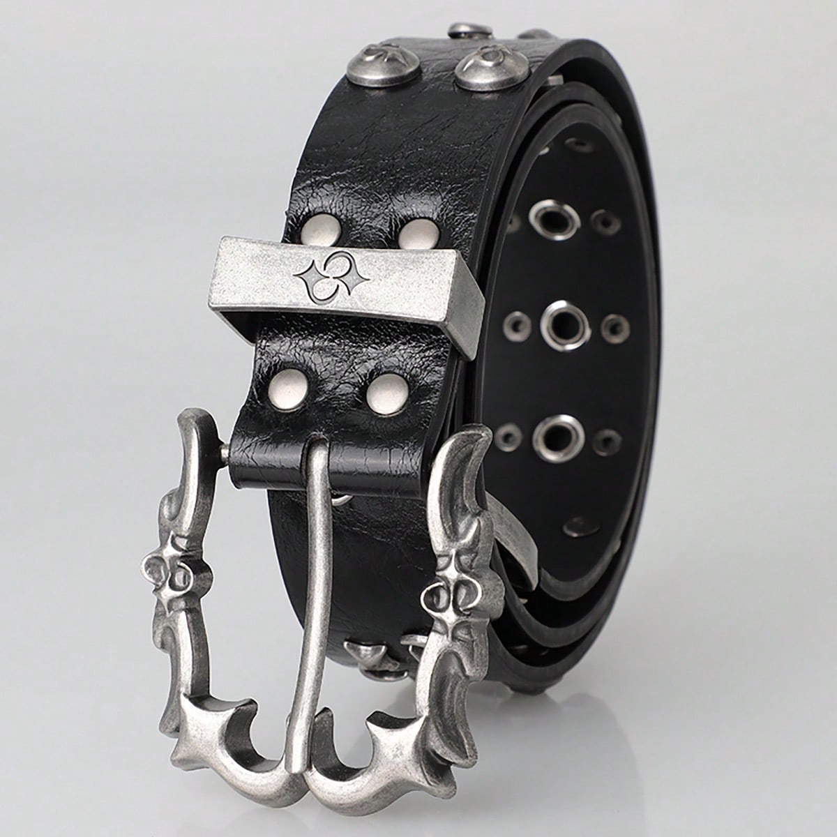 Men s and Women s Belt Trend Rivet Punk Belt-With High quality Alloy Buckle,Rock Punk Subculture Y2k Style Jeans Decorative Belt 105cm чёрный
Men s and Women s Belt Trend Rivet Punk Belt-With High quality Alloy Buckle,Rock Punk Subculture Y2k Style Jeans Decorative Belt 105cm чёрный
