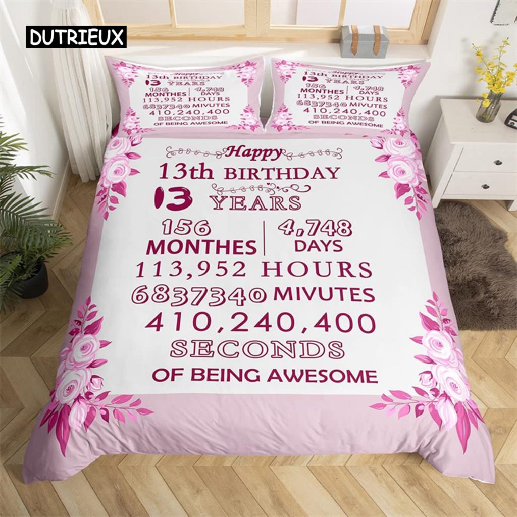 Classic Warm King Full Comforter Birthday Calendar Happy Party Polyester Gifts For Boy Girl Comforter (quilt)-EU Single(135*200cm)3pcs
Classic Warm King Full Comforter Birthday Calendar Happy Party Polyester Gifts For Boy Girl Comforter (quilt)-EU Single(135*200cm)3pcs