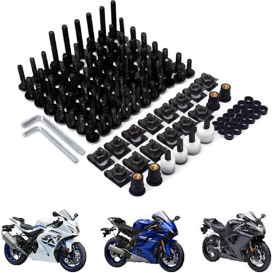 AnXin Motorcycle Fairing Bolt Kit 116pcs Fasteners Screws CNC Universal for CBR600RR CBR1000RR CBR1100XX CBR250R/300R/500R/650R/954RR 116pcs чёрный
AnXin Motorcycle Fairing Bolt Kit 116pcs Fasteners Screws CNC Universal for CBR600RR CBR1000RR CBR1100XX CBR250R/300R/500R/650R/954RR 116pcs чёрный