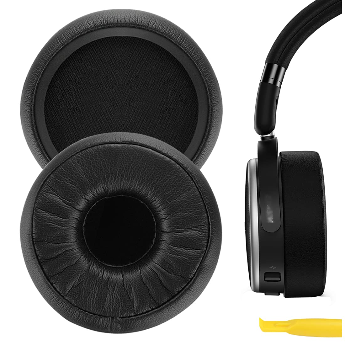 Geekria Ear Pads QuickFit Compatible Pad Arker Game AKG N60NC Wireless Headphones Pads EarEar Cups (Protein LeatherBlack)
Geekria Ear Pads QuickFit Compatible Pad Arker Game AKG N60NC Wireless Headphones Pads EarEar Cups (Protein LeatherBlack)