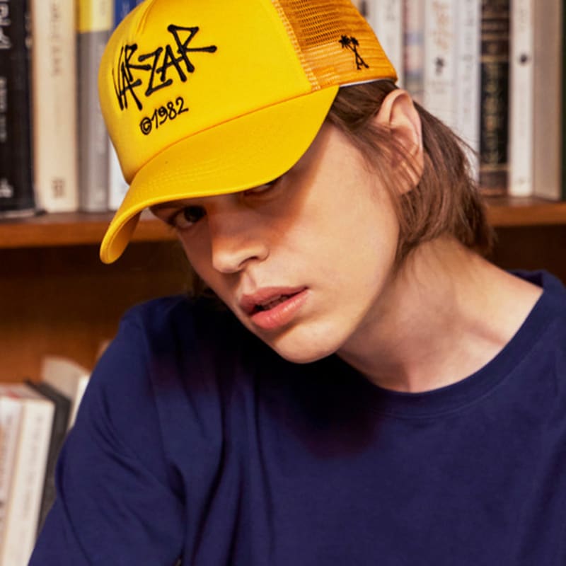 VARZAR Palm Tree Logo Mesh Cap Yellow FREE
VARZAR Palm Tree Logo Mesh Cap Yellow FREE