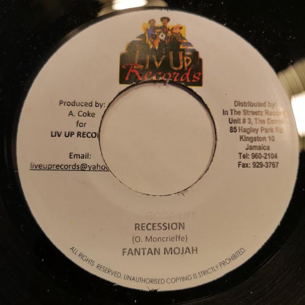 7inch Record FANTAN MOJAH - Recession NONE Liv Up Records Jamaica Reggae, Ska & Dub Used
7inch Record FANTAN MOJAH - Recession NONE Liv Up Records Jamaica Reggae, Ska & Dub Used