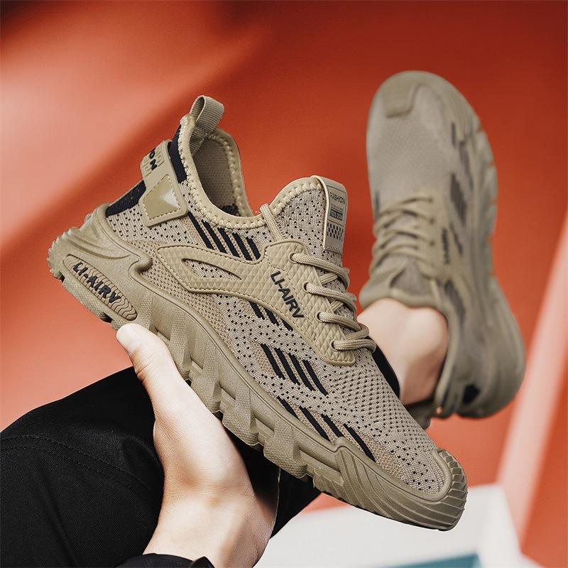 Men s shoes spring fly-woven mesh lightweight casual running sneakers men s soft-soled non-slip black work insurance shoes 39 бежевый
Men s shoes spring fly-woven mesh lightweight casual running sneakers men s soft-soled non-slip black work insurance shoes 39 бежевый