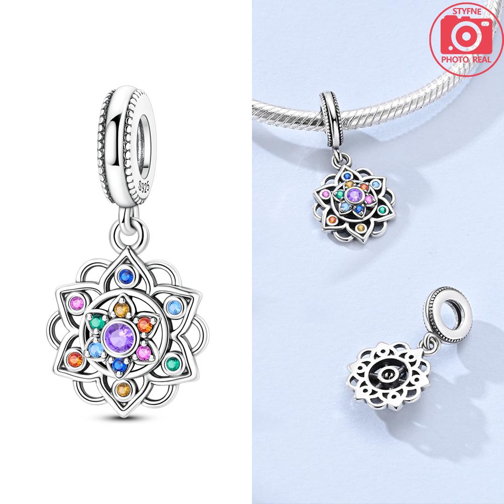 925 Silver Charms Lotus flower Beads Fit Bracelet Necklace Accessories Bead Jewelry Making Fine Jewelry Gift
925 Silver Charms Lotus flower Beads Fit Bracelet Necklace Accessories Bead Jewelry Making Fine Jewelry Gift