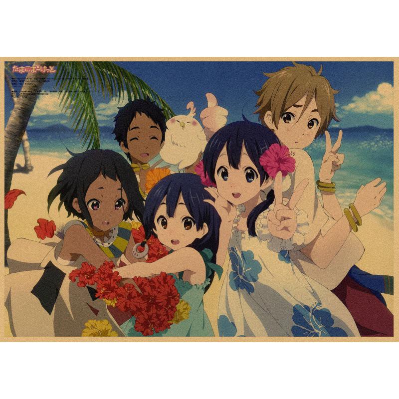 Free Shipping Anime Poster: Tamako Love Story & Tamako Market Retro Mural Decoration Yellow Kraft Paper (No Glue) 30X42 cm
Free Shipping Anime Poster: Tamako Love Story & Tamako Market Retro Mural Decoration Yellow Kraft Paper (No Glue) 30X42 cm
