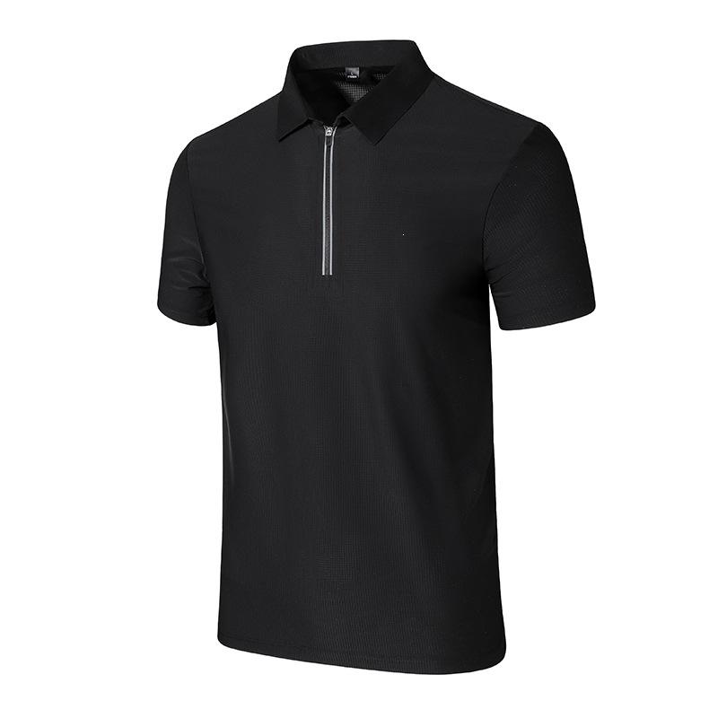Men s Half-zip Ice Silk POLO Shirt Men s Trendy T-shirt Men s Casual Business Light Luxury Breathable POLO Shirt 2XL чёрный
Men s Half-zip Ice Silk POLO Shirt Men s Trendy T-shirt Men s Casual Business Light Luxury Breathable POLO Shirt 2XL чёрный