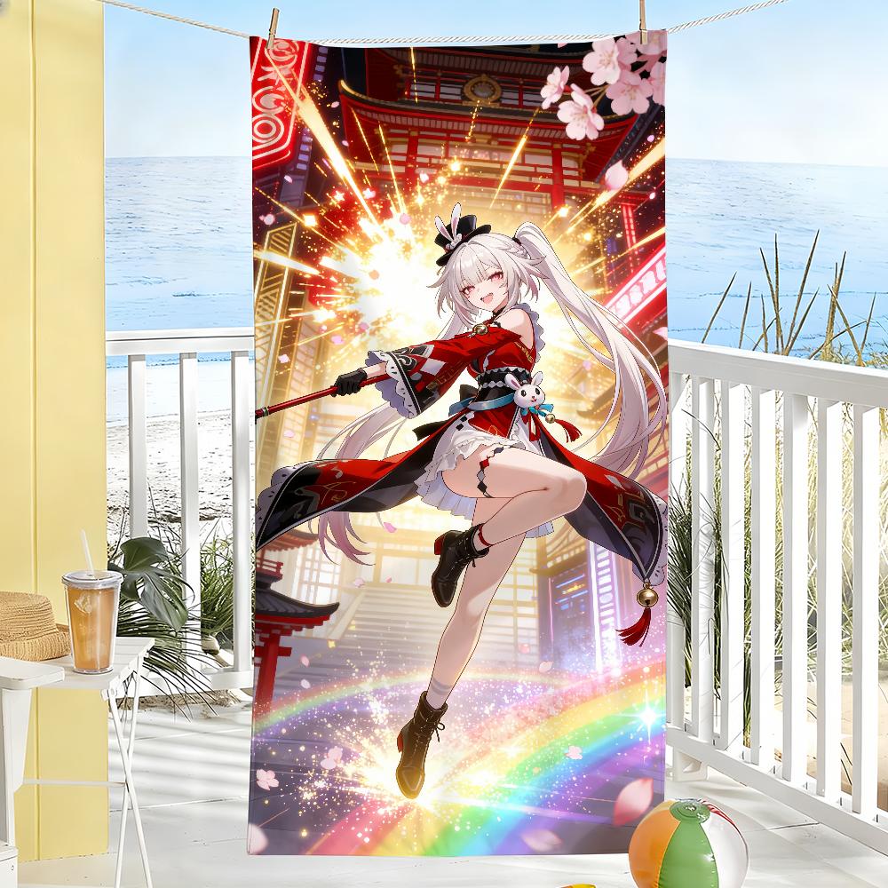 Honkai Star Rail Sparxie Towel Soft Pool Gift For Travel Gym Shower Camping Quick Dry Sports Large Beach Towels W30*H60(CM)
Honkai Star Rail Sparxie Towel Soft Pool Gift For Travel Gym Shower Camping Quick Dry Sports Large Beach Towels W30*H60(CM)