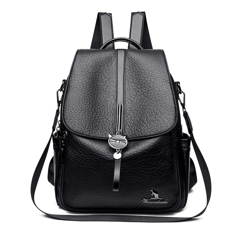 Bagpack Luxury Women Backpack Soft Leather Backpacks for Teenage Girls Female School Shoulder Bags for Women 2026 Mochila Sac чёрный
Bagpack Luxury Women Backpack Soft Leather Backpacks for Teenage Girls Female School Shoulder Bags for Women 2026 Mochila Sac чёрный