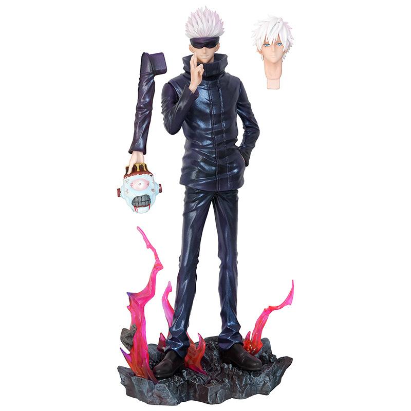 Anime Jujutsu Kaisen Gojo Satoru 33cm with Extra Head and Hand Figure Model Toys no box
Anime Jujutsu Kaisen Gojo Satoru 33cm with Extra Head and Hand Figure Model Toys no box