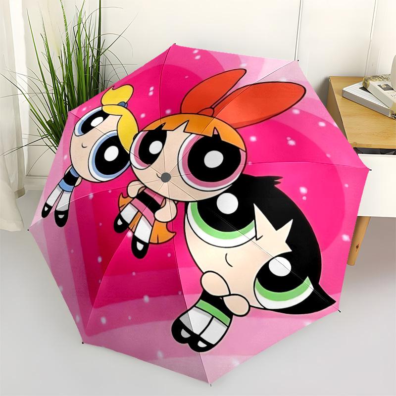 1pc Powerpuff Girls Automatic Open/Close Umbrella - 8-Rib Stability - All-Season Everyday & Formal Use, Fashion Lovers yy251022015
1pc Powerpuff Girls Automatic Open/Close Umbrella - 8-Rib Stability - All-Season Everyday & Formal Use, Fashion Lovers yy251022015