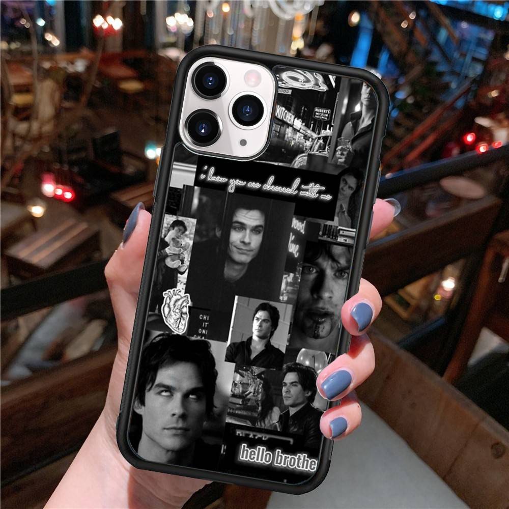 The Vampire Diaries Damon Salvatore PC+TPU Protective Phone Case For IPhone 17 16 Pro Max 15 Plus 14 13 12 11 Cover iPhone 15 pro
The Vampire Diaries Damon Salvatore PC+TPU Protective Phone Case For IPhone 17 16 Pro Max 15 Plus 14 13 12 11 Cover iPhone 15 pro