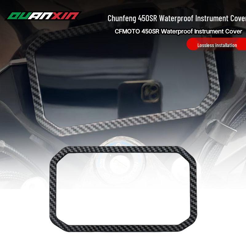 CFMOTO 450SR Dashboard Cover: Waterproof, Scratch-Resistant, Dustproof, Decorative Accessory ABS material
CFMOTO 450SR Dashboard Cover: Waterproof, Scratch-Resistant, Dustproof, Decorative Accessory ABS material