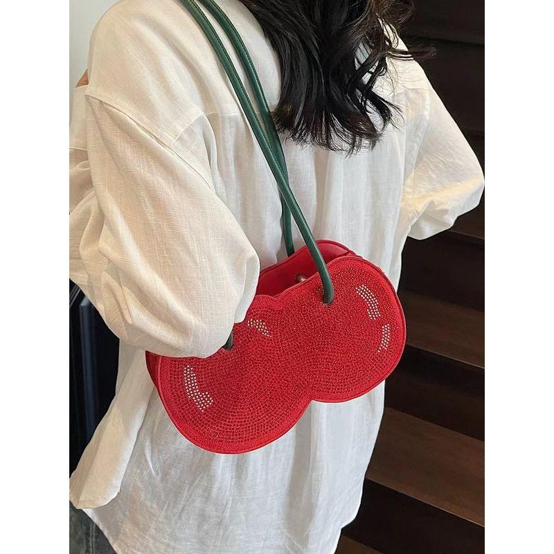 Women s High-Grade Bag 2025 Summer New Western Style All-Match Shoulder Bag Niche High-Grade Texture Cherry Embroidered Handbag Women Red
Women s High-Grade Bag 2025 Summer New Western Style All-Match Shoulder Bag Niche High-Grade Texture Cherry Embroidered Handbag Women Red