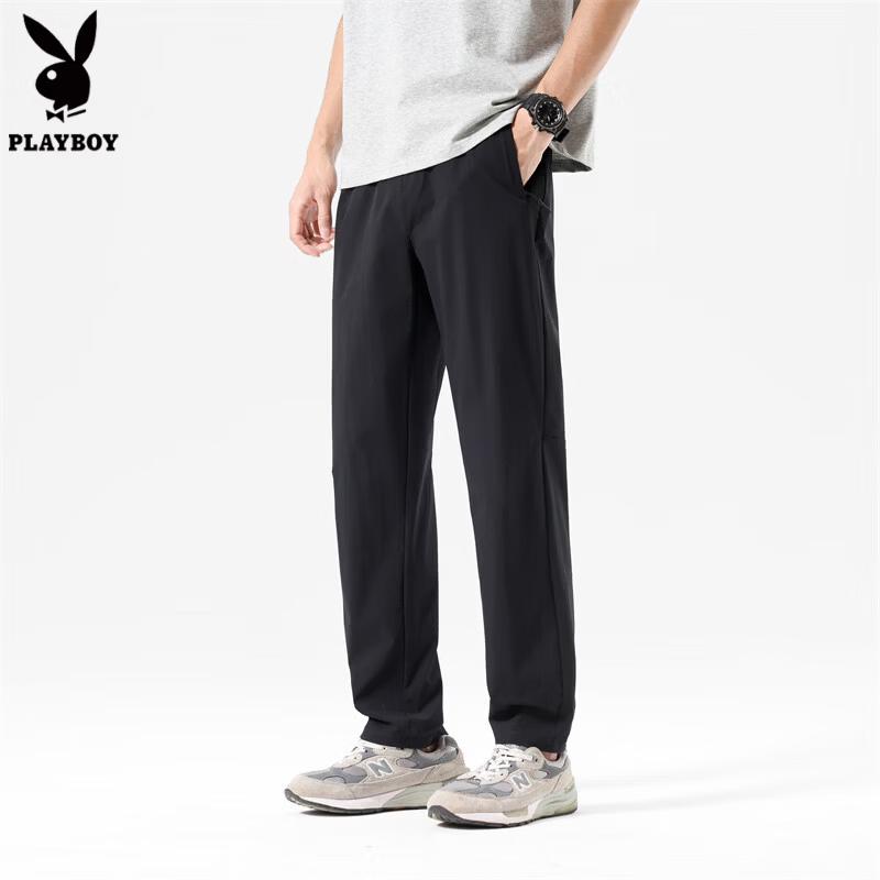 Playboy Men s Summer Lightweight Cool-Feel Breathable Straight-Leg Casual Pants M
Playboy Men s Summer Lightweight Cool-Feel Breathable Straight-Leg Casual Pants M