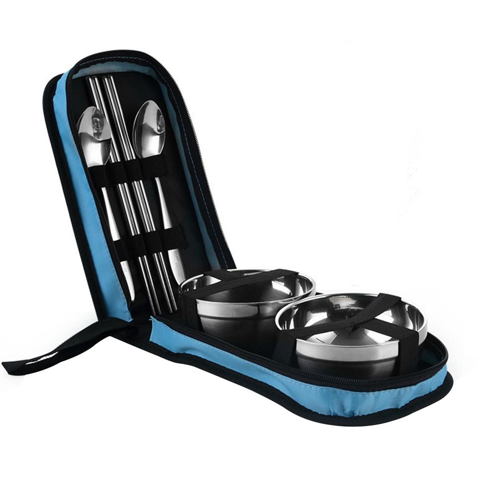 Outdtoor Tableware Set Stainless Steel Spoons Chopsticks Bowl Containers Portable Cutlery Set for Outdoor Travel Picnic озеро синього кольору
Outdtoor Tableware Set Stainless Steel Spoons Chopsticks Bowl Containers Portable Cutlery Set for Outdoor Travel Picnic озеро синього кольору