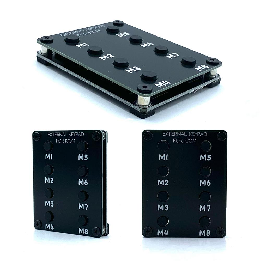 For IC-705 IC-7610 SSB CW RTTY Controller Shortcut Control Keyboard External Keyboard Radio Shortcut Key for ICOM Transceivers China Mainland
For IC-705 IC-7610 SSB CW RTTY Controller Shortcut Control Keyboard External Keyboard Radio Shortcut Key for ICOM Transceivers China Mainland